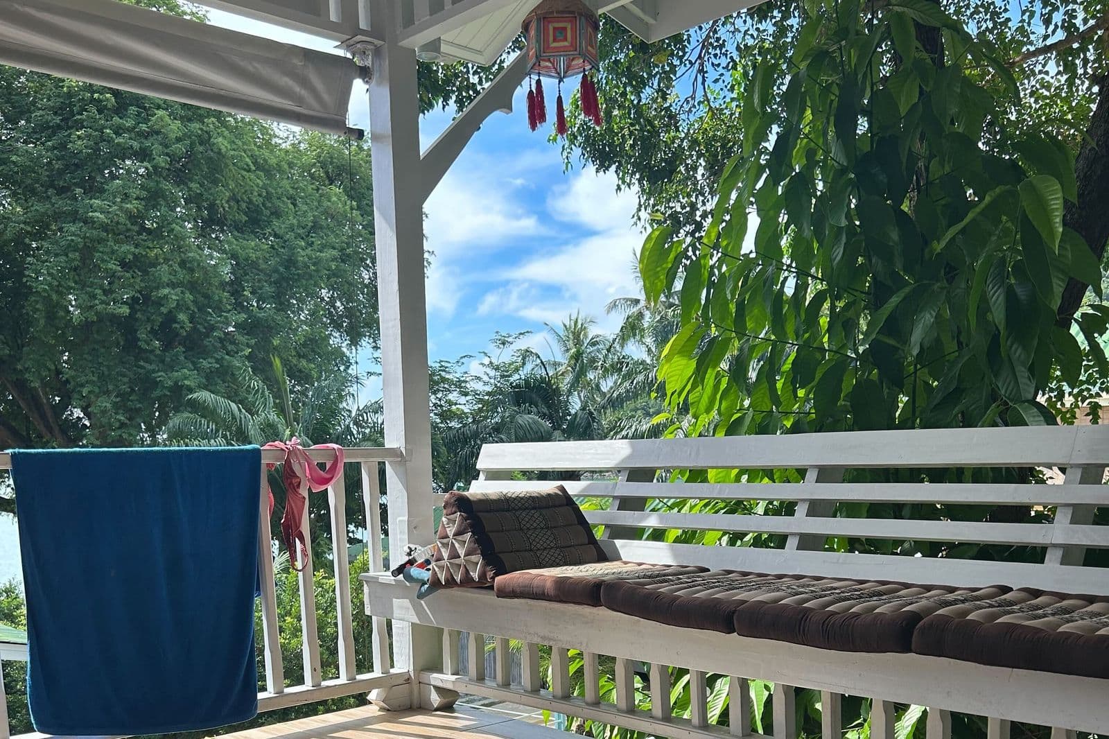 View from workation in Thailand