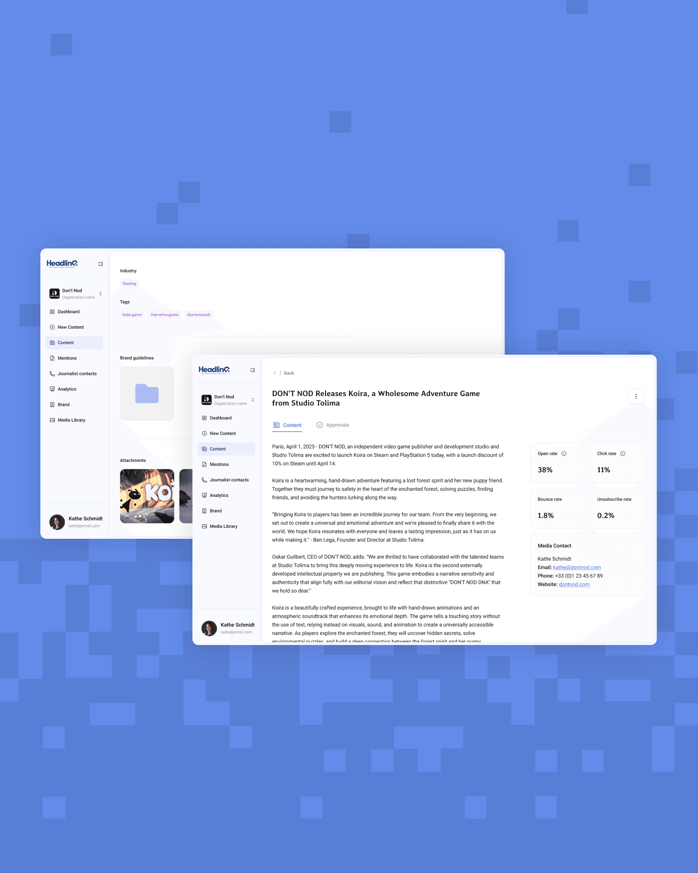 Alle PR-Tools in einer Plattform – mit einer selbstlernenden Journalisten-Datenbank 2