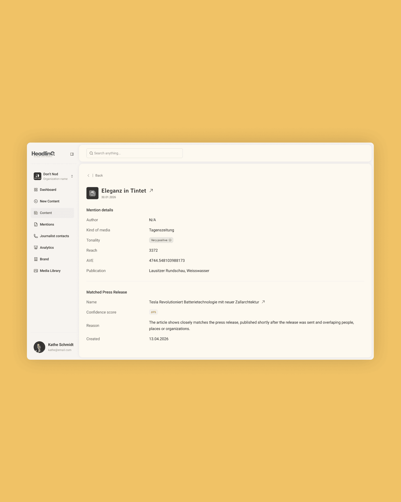 Alle PR-Tools in einer Plattform – mit einer selbstlernenden Journalisten-Datenbank