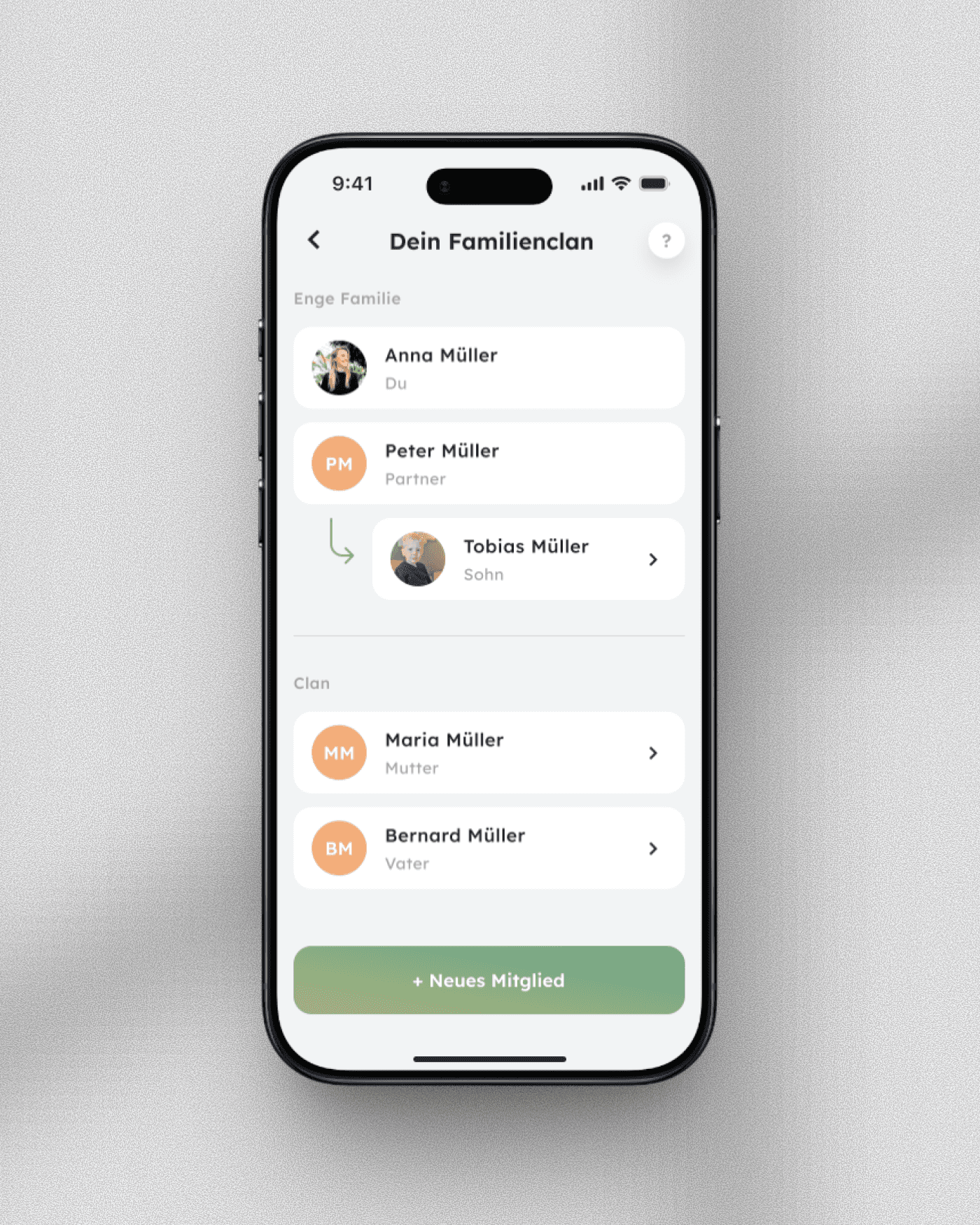 Family Banking mit der Clanq App powered by Cornèr 3